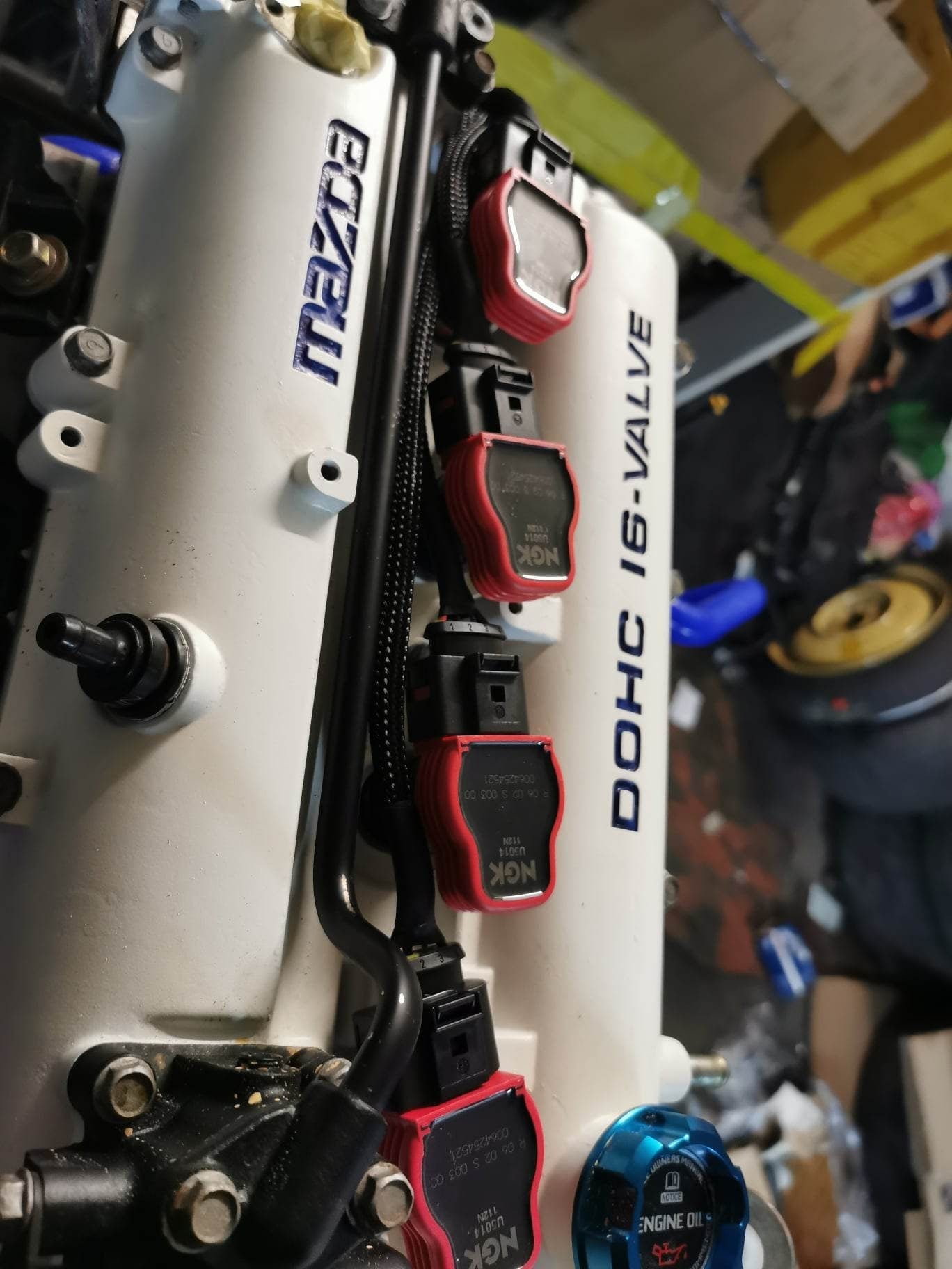 Zestaw do konwersji na cewki zapłonowe R8 P&P do mazda mx-5 na/nb/nbfl