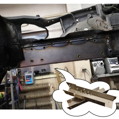 Chassis rail repair panel set for Mazda mx5 miata na/nb/nbfl