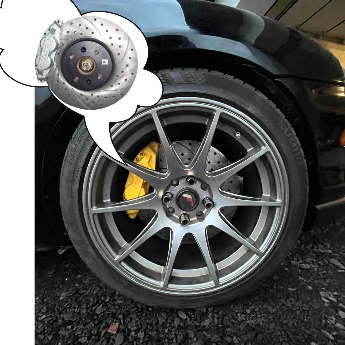 Big brake Adapter kit 4 piston callipers 300 mm discs for mazda mx5 na nb nbfl