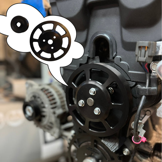 Lekkie koła pompy wody i alternatora do MX-5 NA Z paskiem klinowym