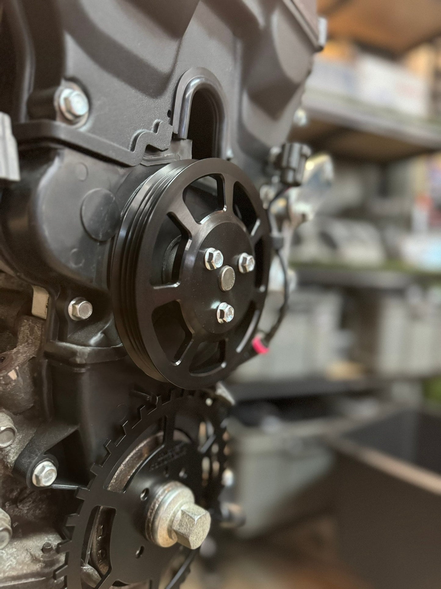 Lekkie koła pompy wody i alternatora do MX-5 nb Z paskiem wielorowkowym