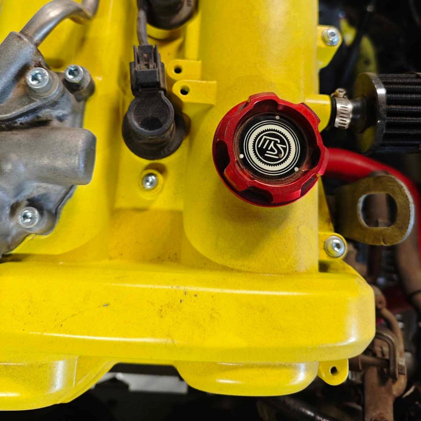 Aluminiowy korek wlewu oleju CNC do Mazda MX-5 NA/NB/NBFL