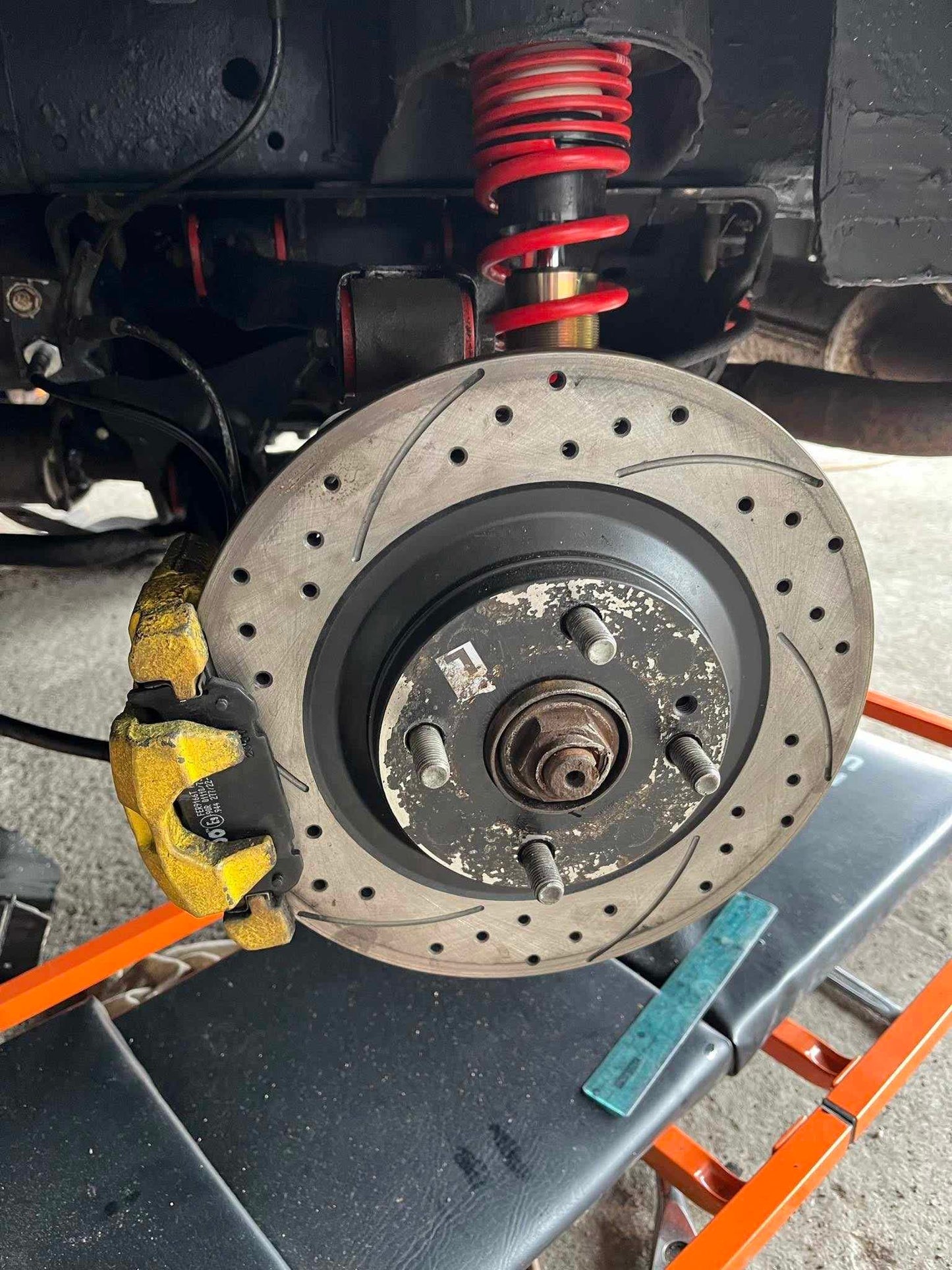 Rear brakes conversion kit Mid to big brake billet cnc adapters for Mazda mx5 miata na/nb/nbfl