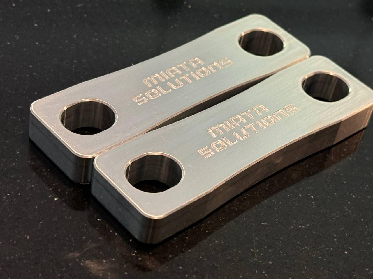 Steering rack spacers for Mazda MX-5 Miata NA/NB/NBFL