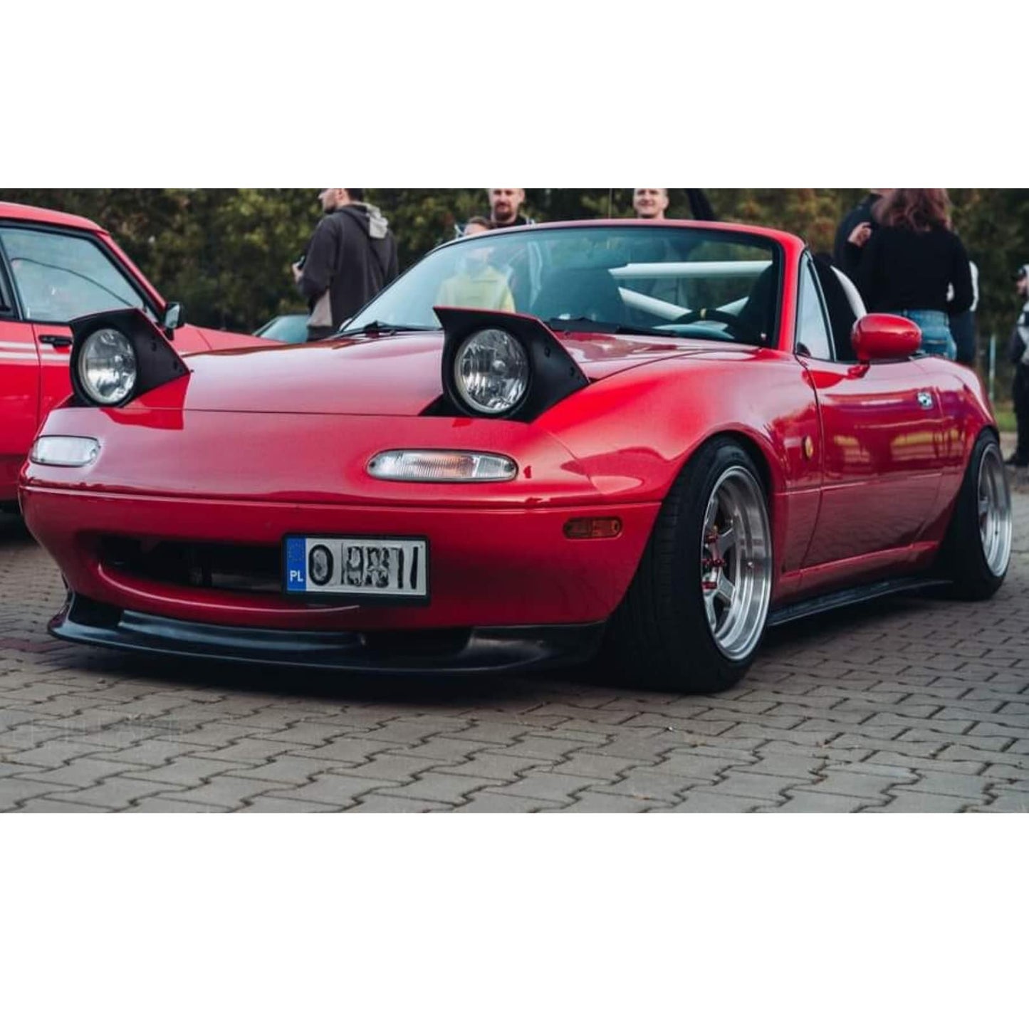 Stainless Steel Number Plate Bracket Holder for Miata NA/NB