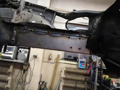 Chassis rail repair panel set for Mazda mx5 miata na/nb/nbfl