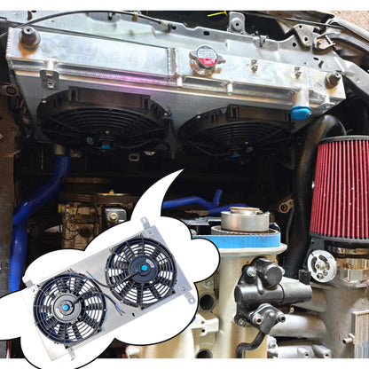 Zestaw osłony wentylatorów do Mazda mx5 na nb/nbfl