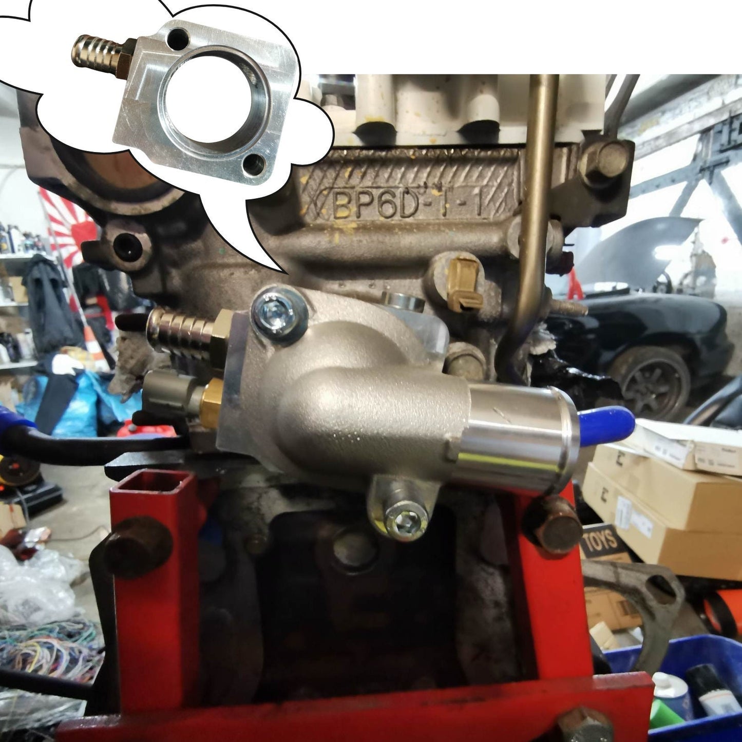 Zestaw Coolant reroute do mazda mx-5 na/nb/nbfl