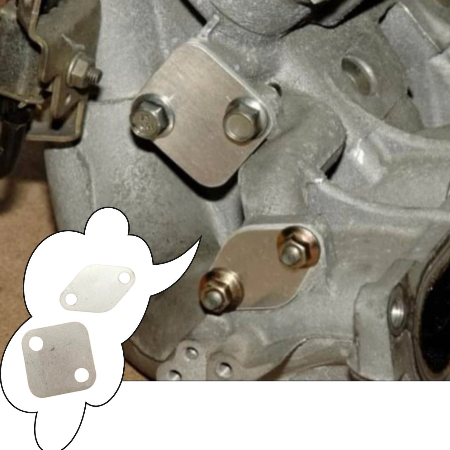 Zestaw zaślepiający Egr do mazda mx-5 na/nb/nbfl